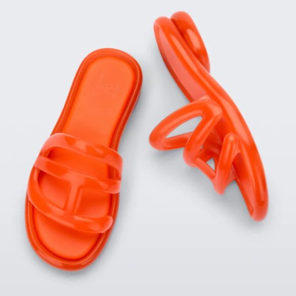 Telfar x Melissa Jelly Slides Sz 10 - Picture 1 of 6